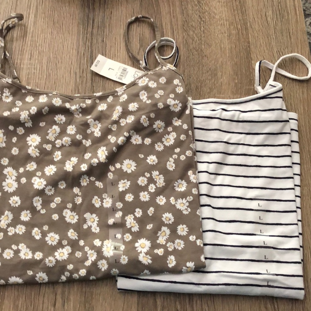 Loft Outlet spaghetti strap tanks